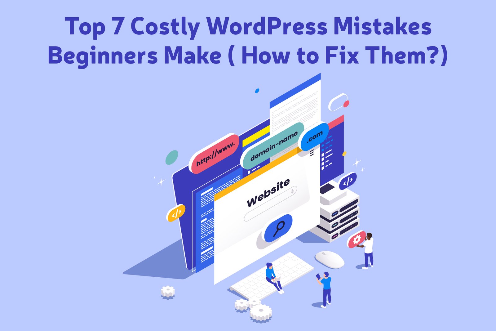 WordPress mistakes
