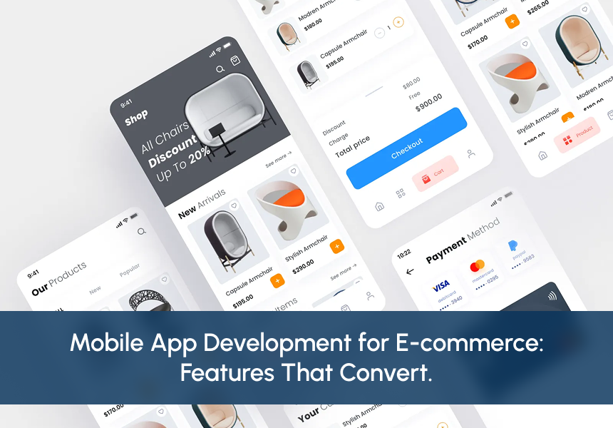 mobile app development for e-commerce