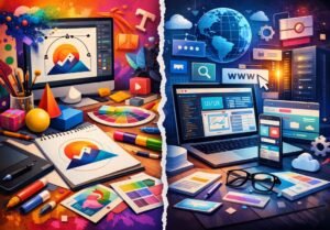graphic design vs web design