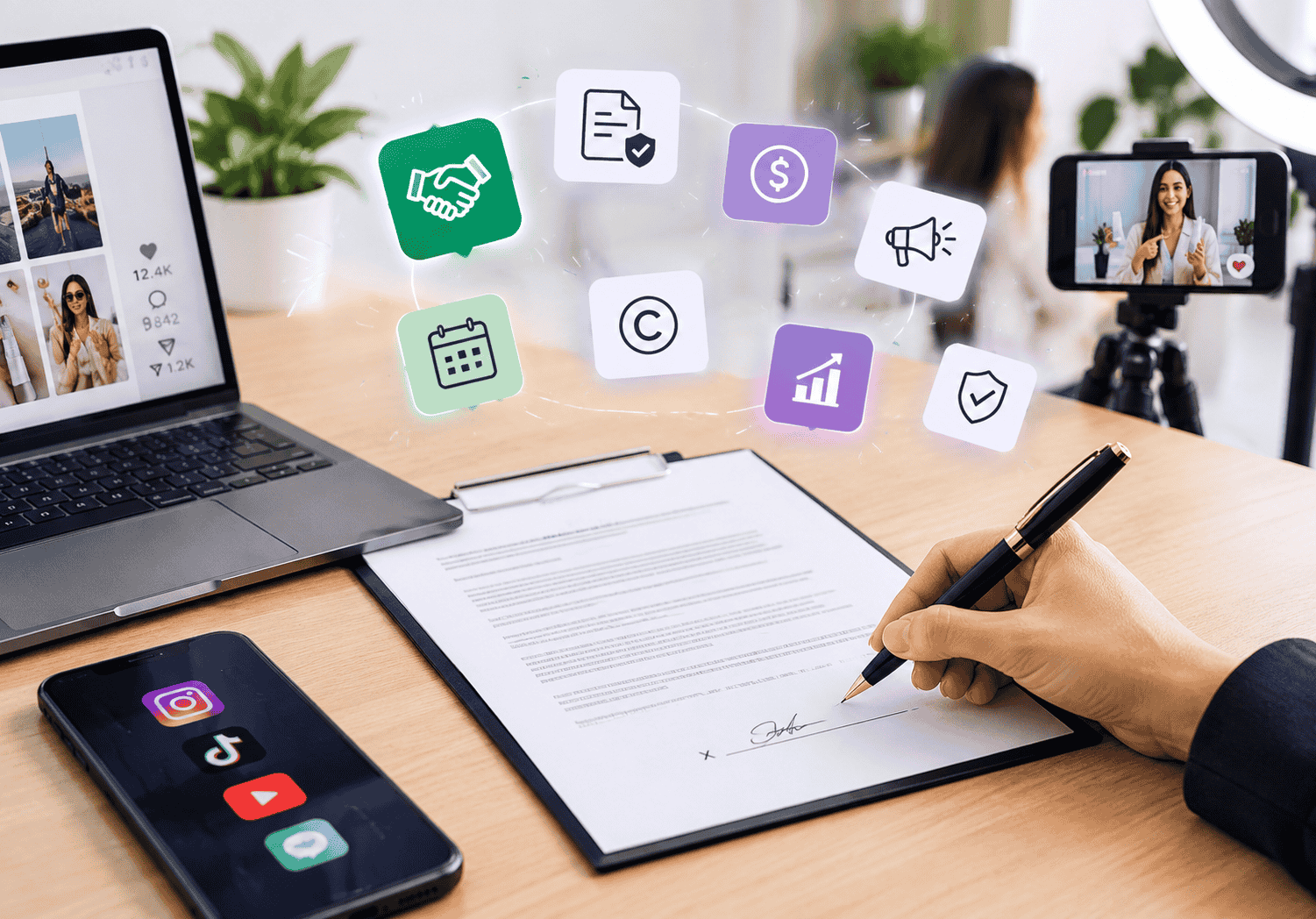 influencer marketing agreement